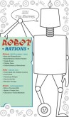 Robot Kids Menu Long