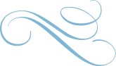 Sky Blue Flourish