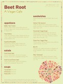 Vegetarian Menu