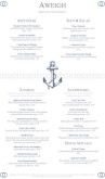 Fresh Seafood Menu Long