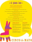 Cinco de Mayo Celebration Menu