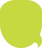 Green Cartoon Talk Bubble
