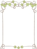 Green Flower Trellis