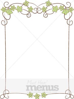 Green Flower Trellis