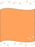 Field of Orange with Stars
