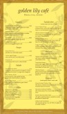 Natural Cafe Menu Long