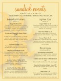 Healthy Breakfast Catering Menu