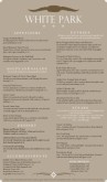 Steak House Menu Long
