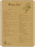 Parchment Wine List