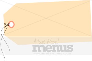 Brown Paper Tag