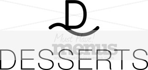 Branded D for Desserts
