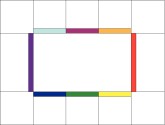 Contemporary Color Shape Frame