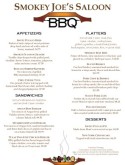 Kabob Barbeque Menu