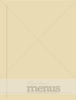 Plain Brown with Line Corner