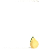 Fresh Picked Yellow Pear