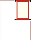 Red Scroll Inset