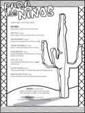 Kids Mexican Menu