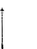 Black Lamp Post Side