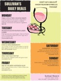 Recession Dining Menu