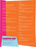 Miami Latin Menu