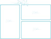 Elegant Blue Orchid Sections