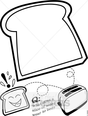 kids coloring pages of bread slices - photo #27