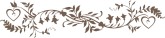 Intricate Floral Vine Divider