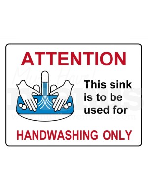 attention sign template