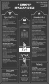 Casual Deli Menu Long