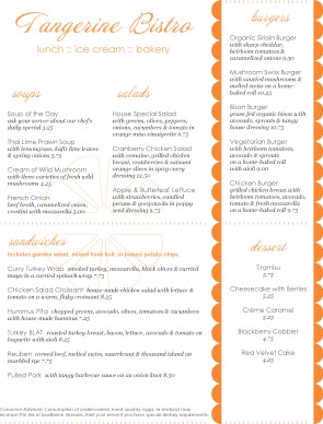 Customize Retro Cafe Menu