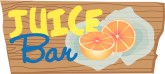 Juice Bar with Orange