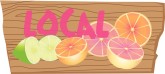 Local Produce Sign