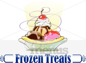 Frozen Treats Banana Split