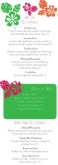 Tropical Drinks Menu