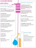 Umbrella Cocktail Menu