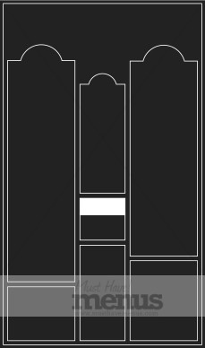 Black and White Chalkboard