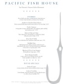 Simple Seafood Menu