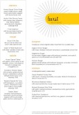 Bistro British Menu A4