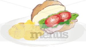 Turkey Sandwich Clipart