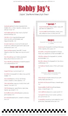 Customize Retro Diner Menu 2 page