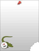 Cajun Alligator Bite Background