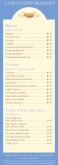 Bread Menu