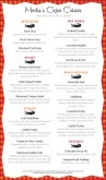 South Cajun Menu Long