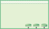 Green Diner Stools Background