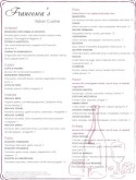 Italian Wine Menu