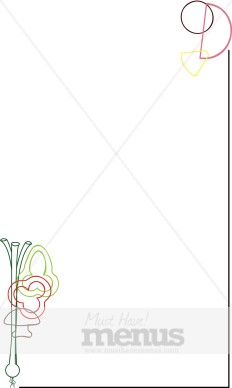 Pizza Topping Outlines