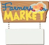 Farmers Market Sign Clipart