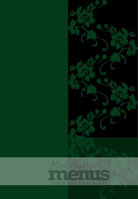 Green Tapestry Floral