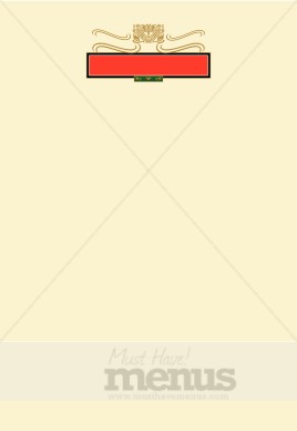Gold Bracket Red Label