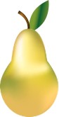 Asian Pear Clipart